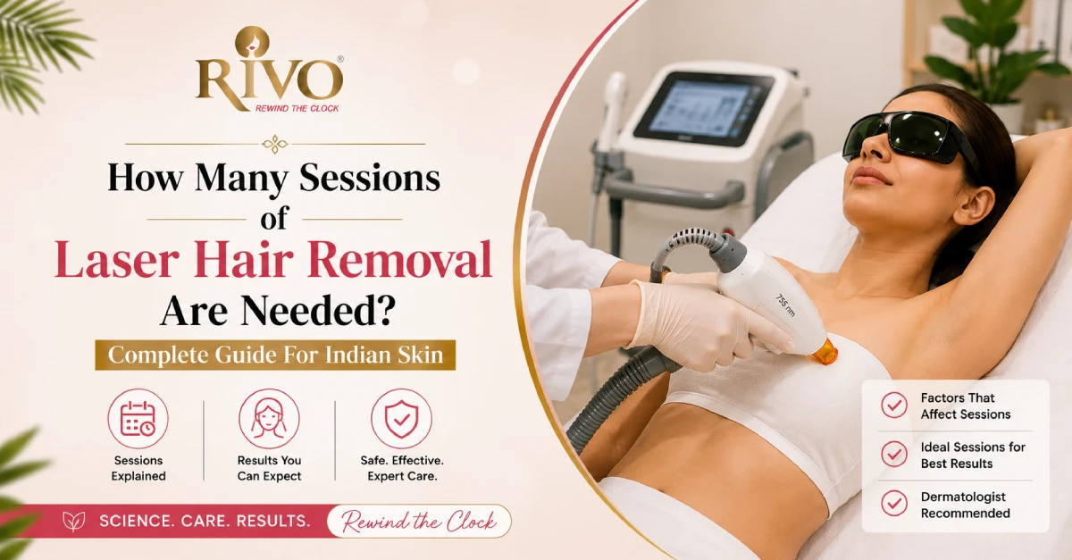 how many sessions of laser hair removal is needed