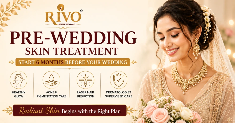pre wedding skin treatment timeline